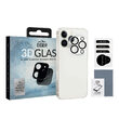 Folie Sticla Camera iPhone 13 Pro Max Eiger 3D Glass Clear Black