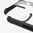 Husa iPhone 11 Pro Max IT Skins Hybrid Solid Plain Black & Transparent (antishock)