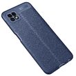 Husa Oppo A72 5G Lemontti Litchi Navy Blue