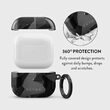 Husa Airpods 3 Burga Hard Shell Night Black Camo