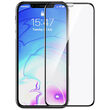 Folie iPhone 11 Pro Max / Xs Max Devia Sticla 3D Full Screen Explosion Black (0.26mm, 9H)