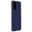 Husa Samsung Galaxy S20 Lemontti Silicon Silky Albastru Inchis