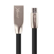 Cablu MicroUSB Xenic Fast Black (1.2m, nickel plated connectors)
