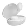 Casti True Wireless QCY T16 Dynamic-armature Drivers, Qualcomm Bluetooth, Alb