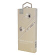 Casti Stereo 3.5 mm Devia D2 Ripple Alb (handsfree - telecomanda, microfon)