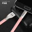 Cablu MicroUSB Mcdodo Zn-Link Silver Pink (1.5m, 2.4A max)