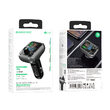 Modulator FM Borofone BC38 Flash Energy Dual USB, Bluetooth, MP3, 20W, microSD, Negru