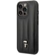 Karl Lagerfeld Husa Quilted Puffy Ikonik Logo iPhone 14 Pro Max Negru