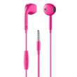 Casti cu Fir Cellularline Capsule Microfon Jack 3.5mm Roz