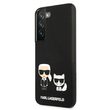 Husa Samsung Galaxy S22 Plus Karl Lagerfeld Silicon Karl & Choupette Negru