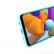 Husa Samsung Galaxy A21s Lemontti Liquid Silicon Tiffany Blue