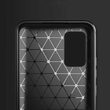 Husa Samsung Galaxy A02s Lemontti Carbon Case Flexible Albastru