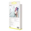 Cablu Lightning la Type-C Baseus Cafule Series Gray & Black (1m, 18W, PD)