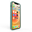 Husa iPhone 12 Mini Lemontti Liquid Silicon Forest Green