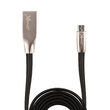 Cablu MicroUSB Xenic Fast Black (1.2m, nickel plated connectors)