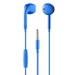 Casti cu Fir Cellularline Capsule Microfon Jack 3.5mm Albastru