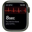 Apple Watch 7, GPS, Carcasa Green Aluminium 41mm, Clover Sport Band