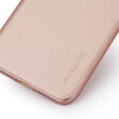 Husa iPhone X / XS Meleovo Smart Flip Rose Gold (spate mat perlat si fata cu aspect metalic)