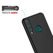 Husa Huawei Y6P Lemontti Silicon Silky Negru