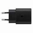 Set Incarcator Retea Samsung Original Travel cu cablu Type-C, Fast Charging, 25W, Blackl Retea Type-C 25W Samsung Travel Fast Charging Black