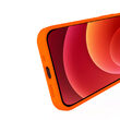 Husa iPhone 12 Mini Lemontti Liquid Silicon Orange