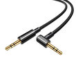 Cablu Jack 3.5mm Mcdodo Audio Diamond Series Right Angle Black