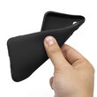 Husa Samsung Galaxy A40 Lemontti Silicon Silky Negru