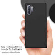 Husa Samsung Galaxy Note 10 Plus Lemontti Liquid Silicon Black