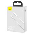 Cablu Lightning la Type-C PD Baseus Superior Series White