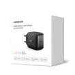 Incarcator Priza Ugreen Quick Charger GaN, 65W, 1 x USB Type-C 5V/3A, Negru