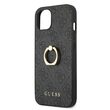Husa iPhone 13 Mini Guess PU 4G Ring Gri