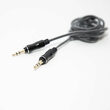 Cablu Jack 3.5mm Lemontti Audio Negru 1m