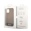 Husa iPhone 14 Guess Camera Outline Translucent Negru
