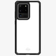 Husa Samsung Galaxy S20 Ultra IT Skins Hybrid Solid Plain Black & Transparent (antishock)