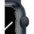 Apple Watch 7, GPS, Carcasa Midnight Aluminium 45mm, Midnight Sport Band