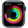 Apple Watch 7, GPS, Carcasa Midnight Aluminium 45mm, Midnight Sport Band
