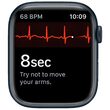 Apple Watch 7, GPS, Carcasa Midnight Aluminium 45mm, Midnight Sport Band