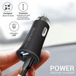 Lemontti Incarcator Auto 3.4A 2 porturi USB-A Negru