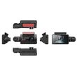 Camera Auto OEM Slim Design Dash Black & Red (2 camere, monitor parcare, 1080p, 32 Gb, unghi 170 gra