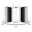 Folie Sticla iPhone 14 / iPhone 13 / iPhone 13 Pro Devia Van Series Full Screen Privacy Twice Black