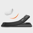 Husa Oppo A15 Lemontti Carbon Case Flexible Negru