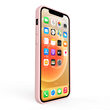 Husa iPhone 12 Mini Lemontti Silicon Soft Slim Pink Sand