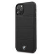 Husa iPhone 11 Pro BMW Signature Horizontal Lines Negru