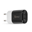 Set incarcare Xenic Smart Black (Incarcator Auto USB 2.1A, Incarcator Retea USB 2.1A, cablu microUSB