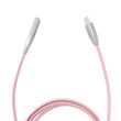 Cablu MicroUSB Mcdodo Zn-Link Silver Pink (2m, 2.4A max)