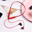 Casti In-Ear Borofone BE29 Joyous, Bluetooth, Rosu