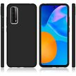 Husa Huawei P Smart 2021 Lemontti Silicon Silky Negru