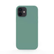 Husa iPhone 12 Mini Lemontti Liquid Silicon Forest Green
