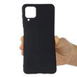 Husa Samsung Galaxy A12 Lemontti Silicon Silky Negru