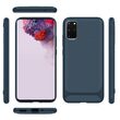 Husa Samsung Galaxy S20 Plus Enkay Carbon Fiber Dark Blue